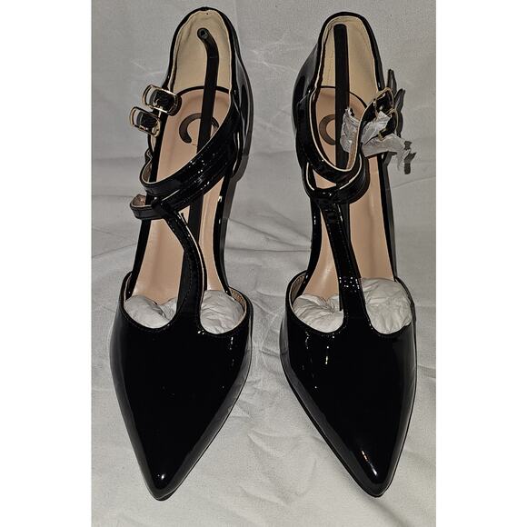 Journee Collection Women's Tru T Strap Stiletto Pumps - Picture 2 of 6